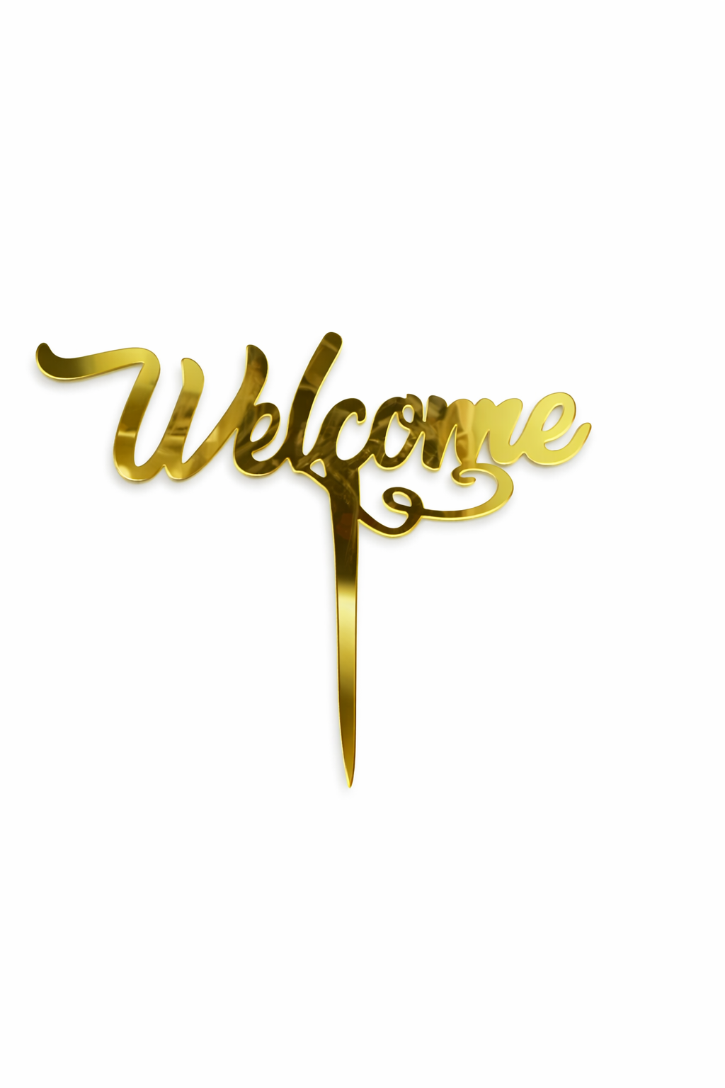 AT11 Welcome Acrylic Topper