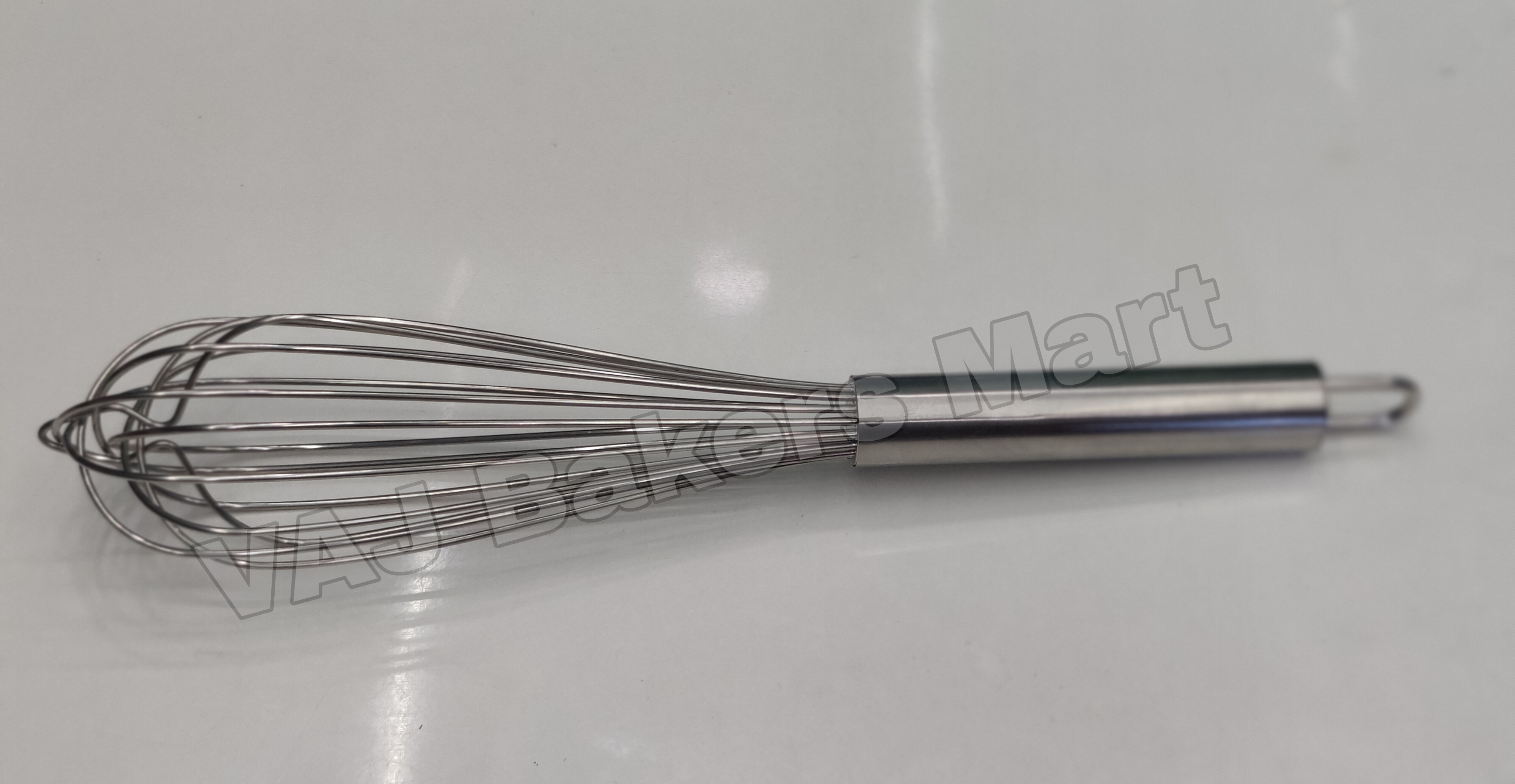 Whisk (Heavy) - SS304 Pipe Handle 10"