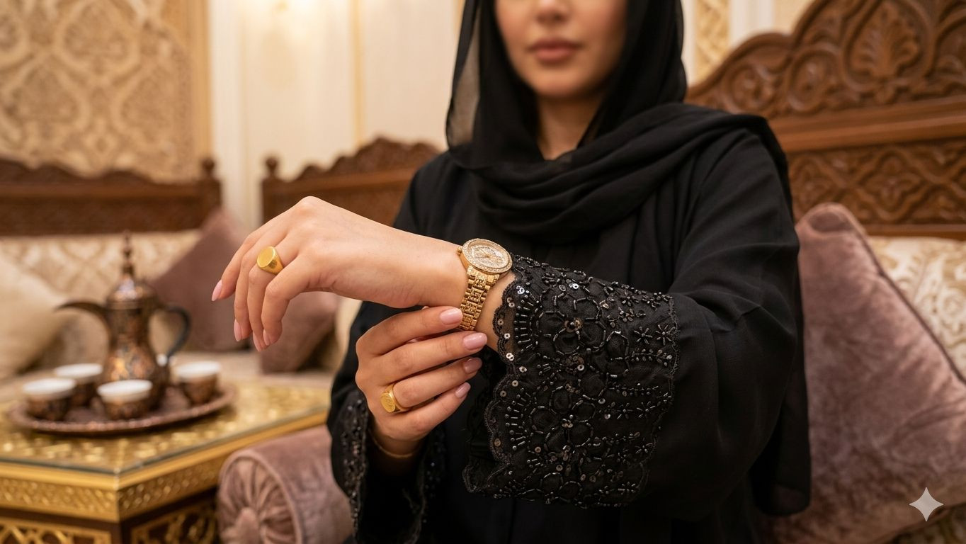 عباية مطرزة ملكية