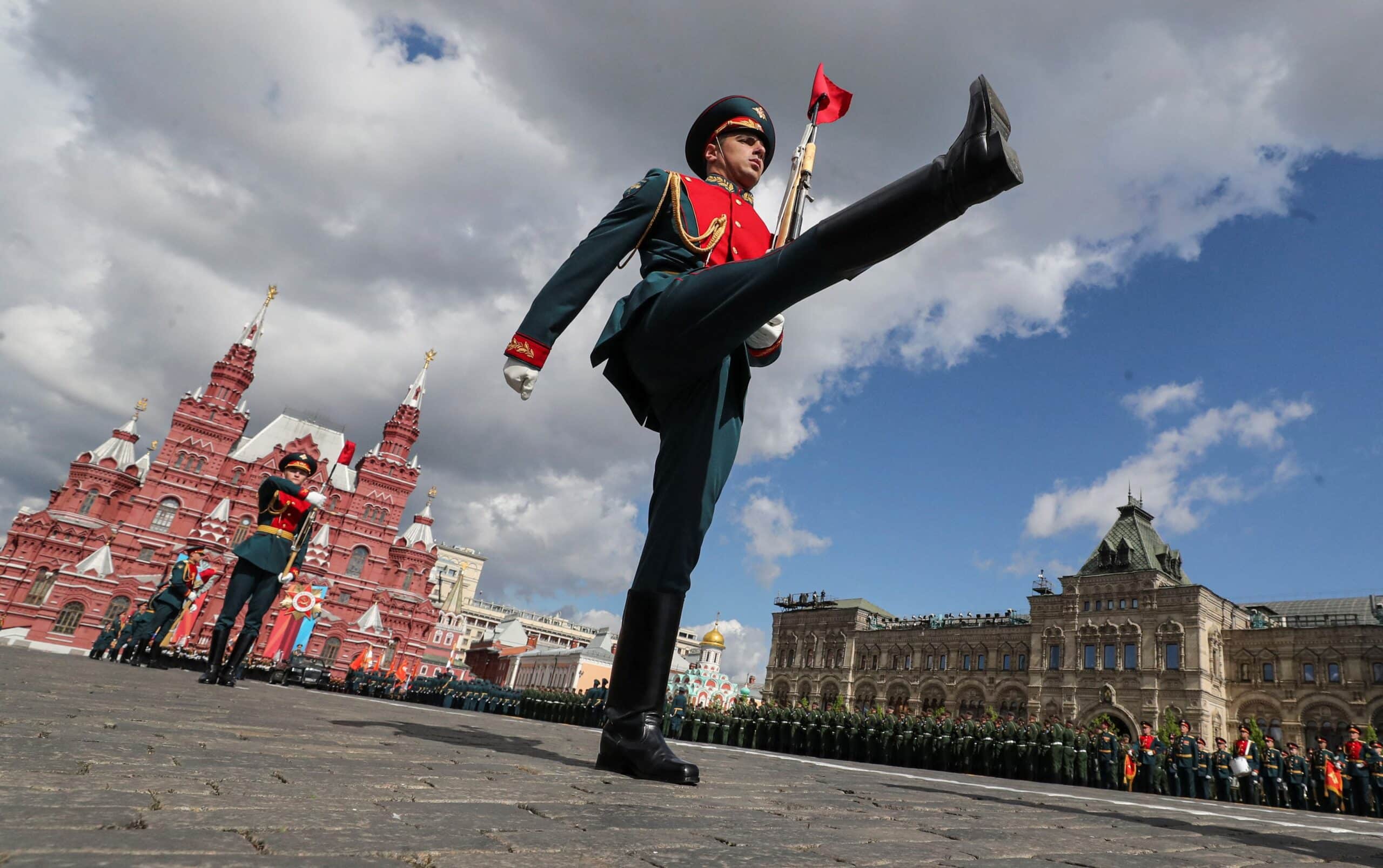 Rusia celebró su desfile anual del Día de la Victoria en la Plaza Roja