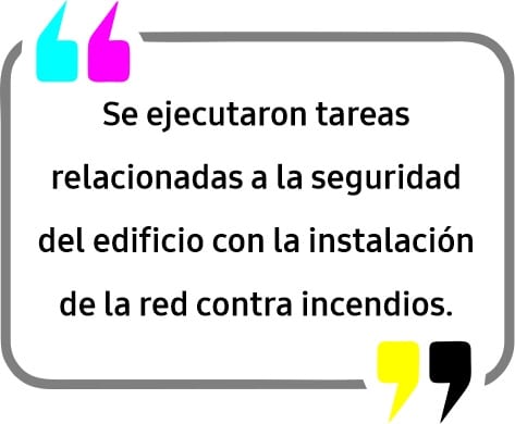 Avanzan los trabajos en la sala de máquinas del natatorio olímpico