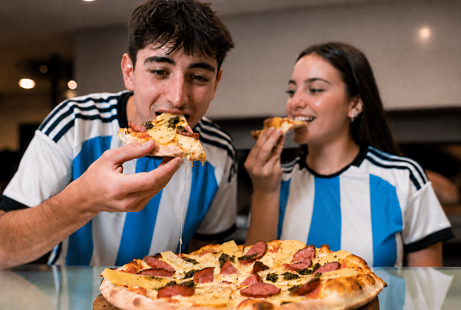 Mundial de fútbol: Lanzan la «Pizza y Empanada Cabulera» 
