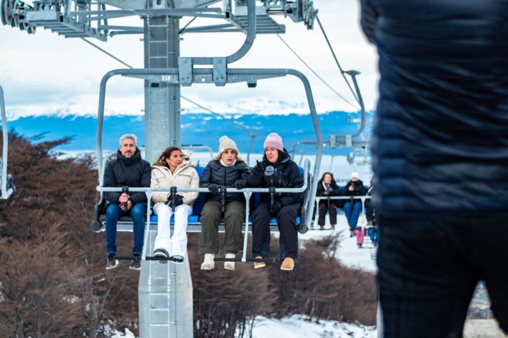 El Municipio de Ushuaia presente en la inauguración de la nueva aerosilla