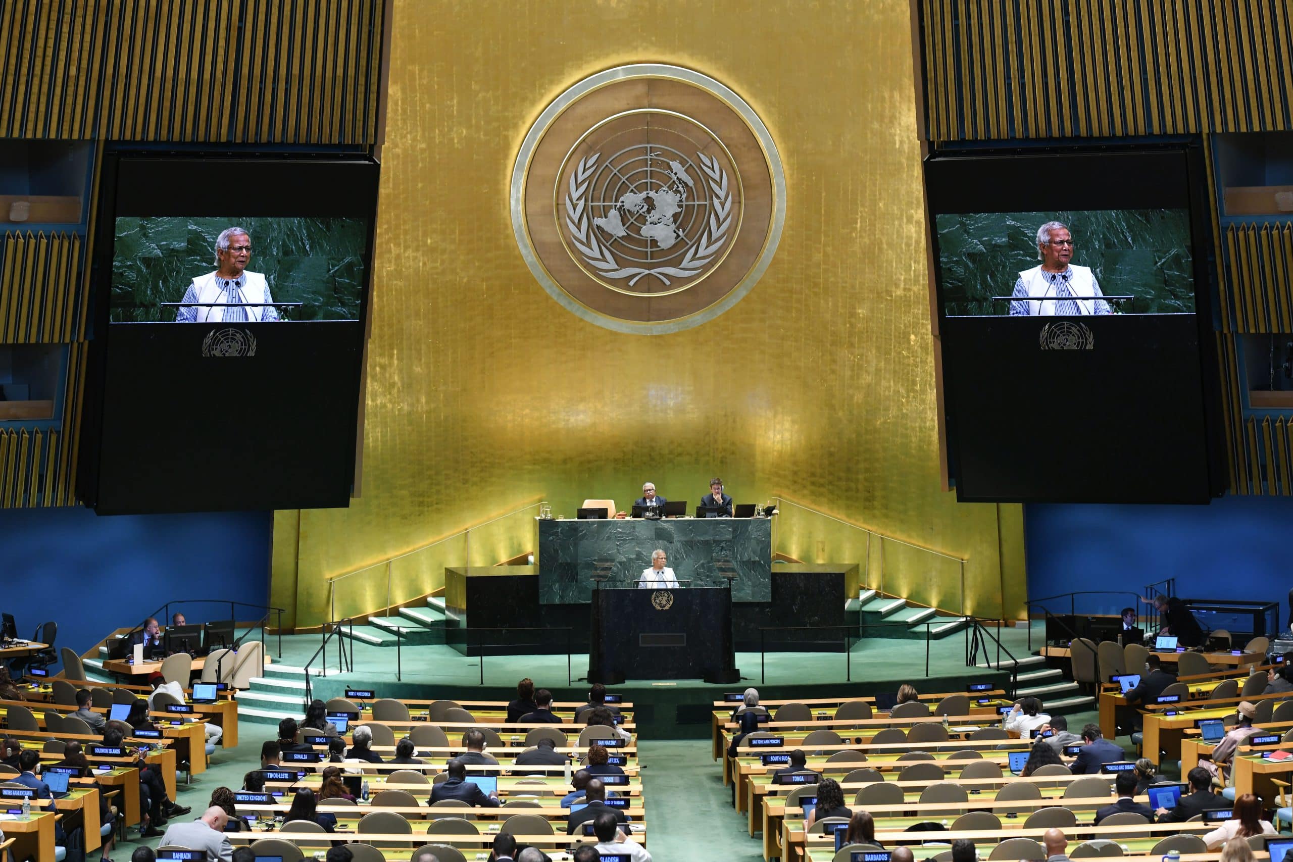 Los seis candidatos a dirigir la ONU se presentaron en un debate