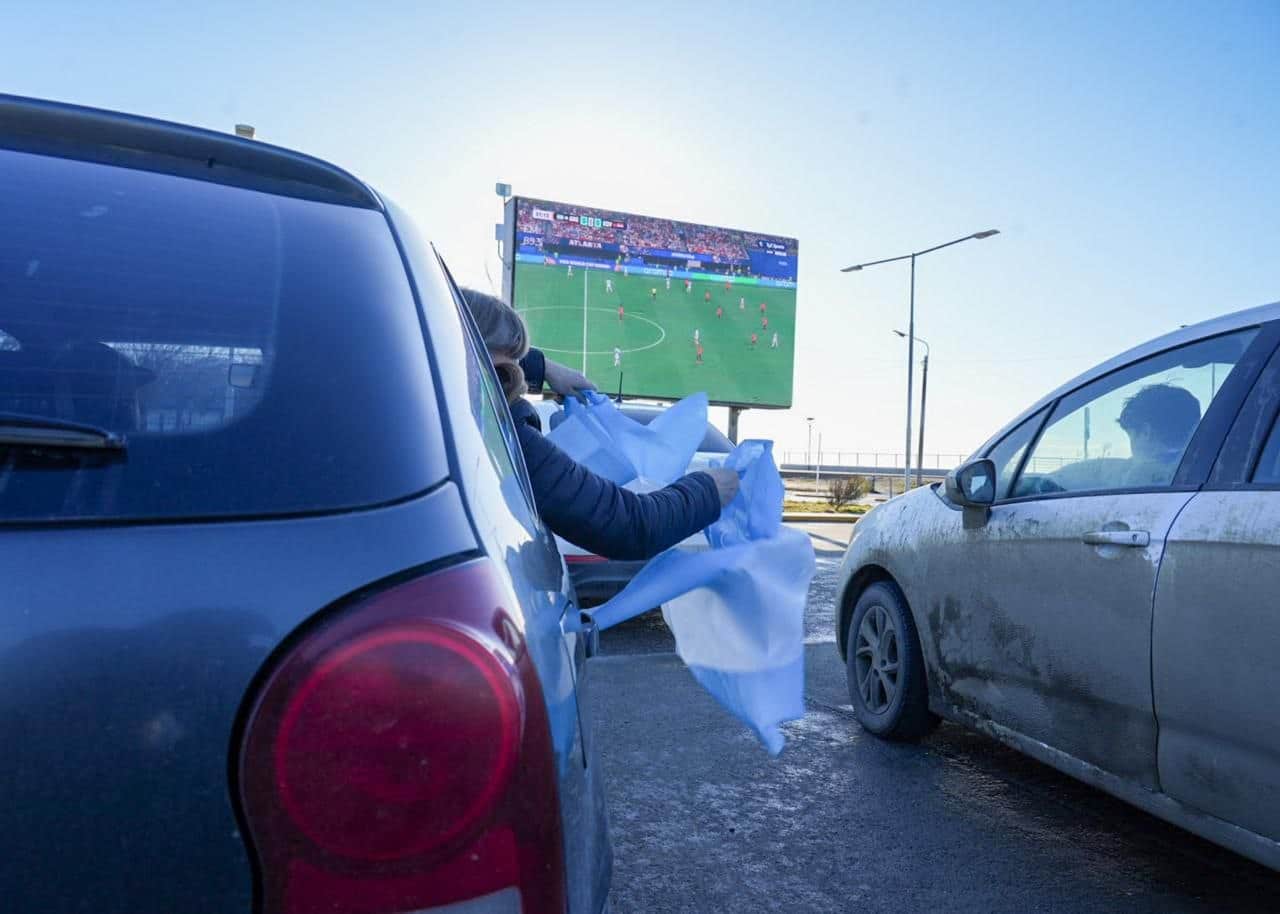 La final de la Copa del Mundo se vive en el Parque de los 100 Años