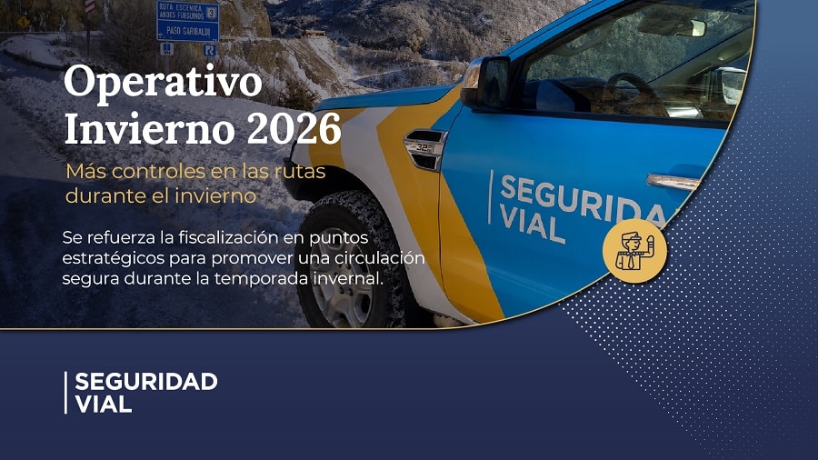 Operativo Invierno: despliegan controles fijos y dinámicos en las principales rutas del país
