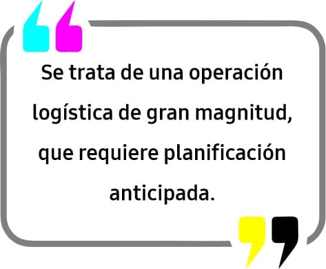 Preparativos por la llegada de equipamiento para la usina de Ushuaia