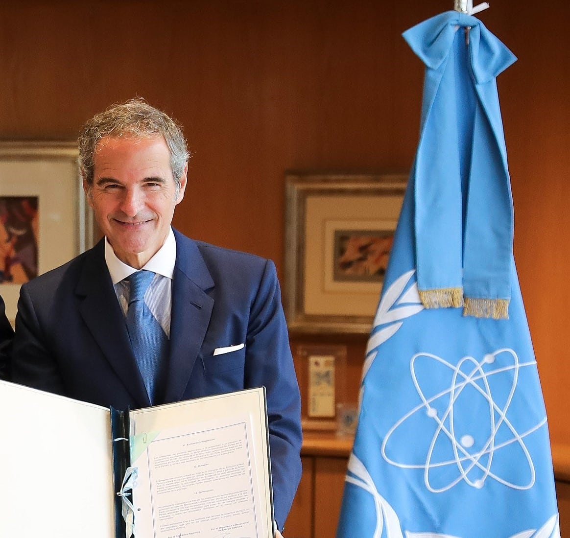 Rafael Grossi, entre los candidatos con más posibilidades en votación informal a secretario general de la ONU