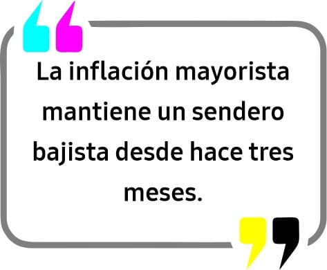 La inflación mayorista fue de 0,8% en julio