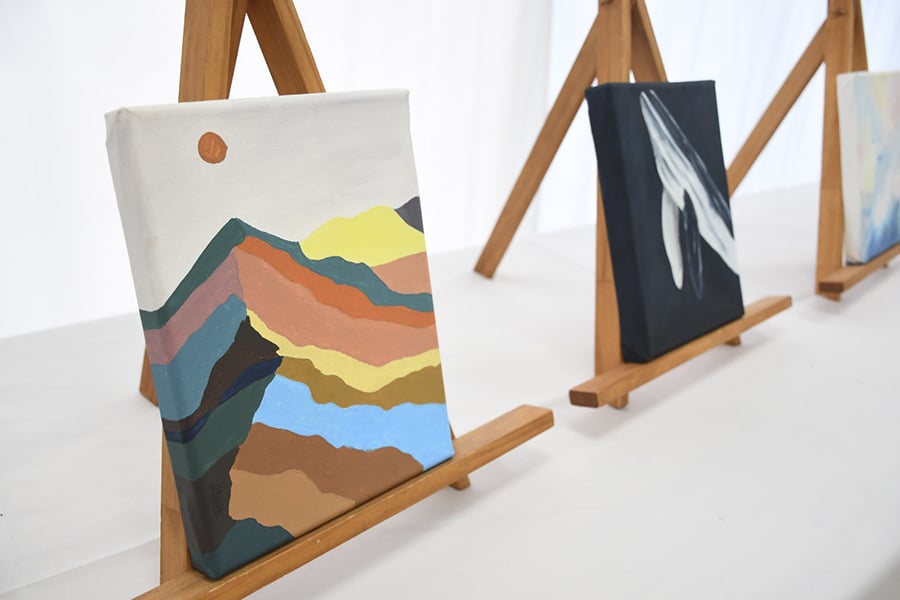 Obras en exposición