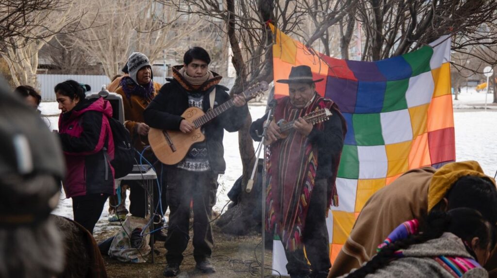 La Municipalidad acompañó la ceremonia a la Pachamama