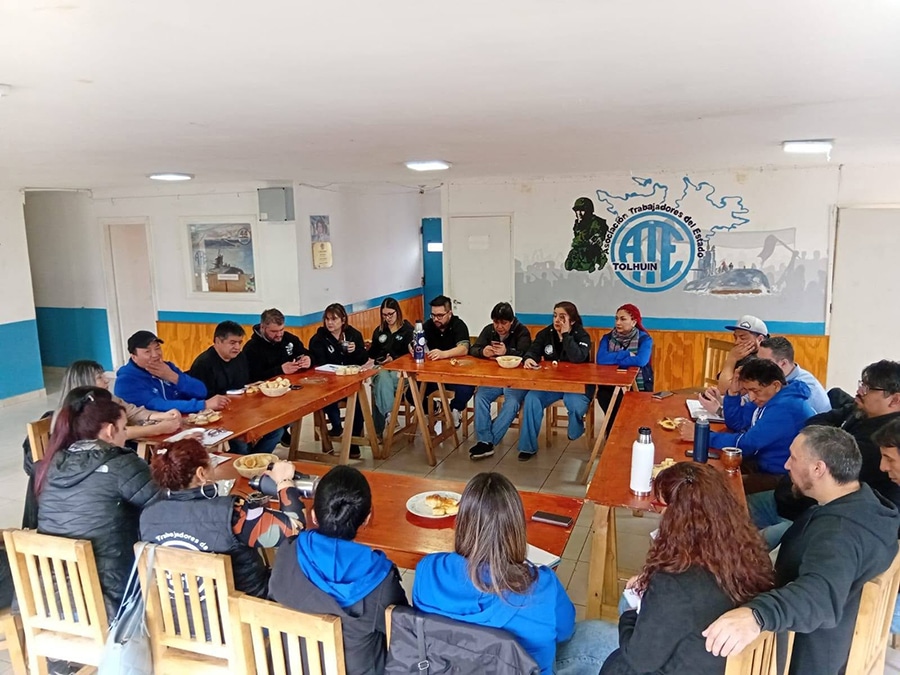 Carlos Córdoba encabezó un encuentro provincial de ATE