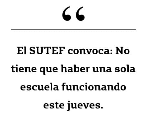 SUTEF cumple el día 37 de paro por tiempo indeterminado