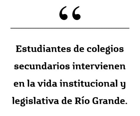 Comenzó una nueva edición de Concejales Estudiantiles