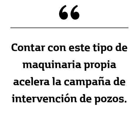 Terra Ignis y Velitec fortalecen su operación con un nuevo equipo de Workover