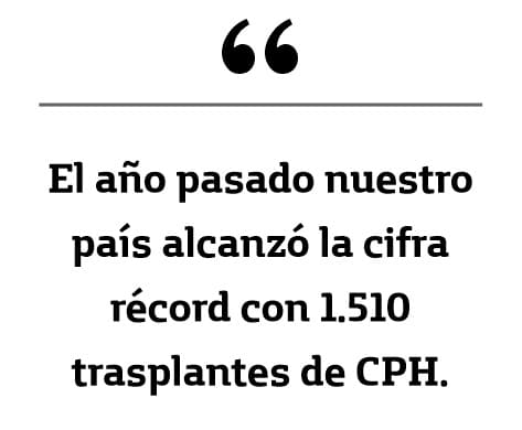 El INCUCAI informó que en lo que va del año se realizaron 992 trasplantes de médula ósea