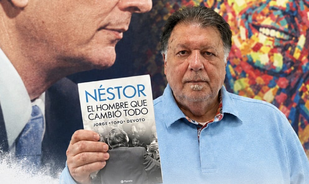Jorge «Topo» Devoto presentará su libro sobre Néstor Kirchner