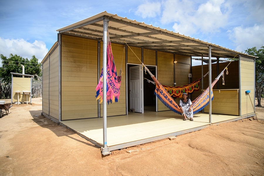 Casas hechas con café y plástico reciclado - Diario El Sureño