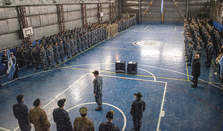 Profesionales de la salud se incorporaron a la Armada
