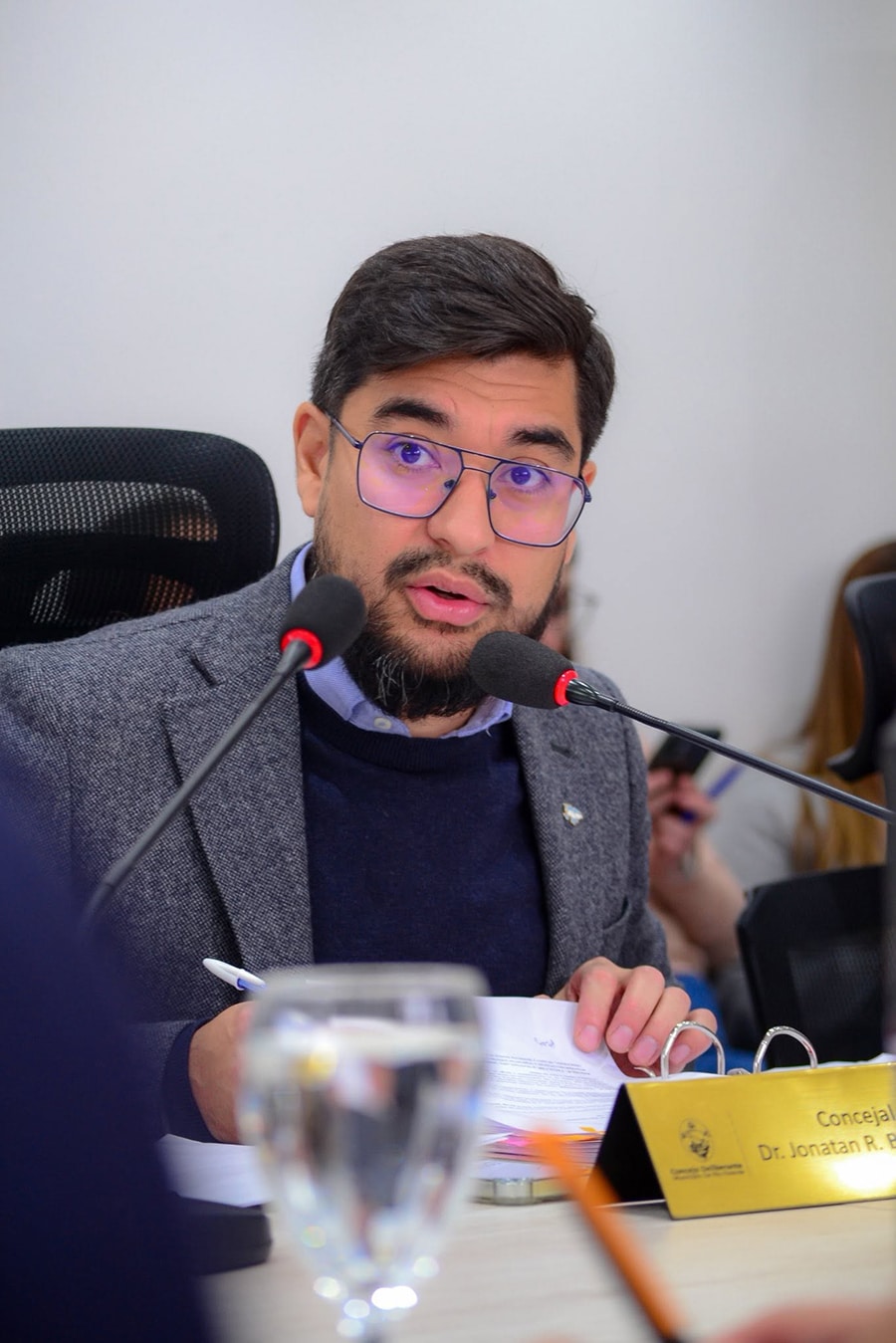 Jonatan Bogado acompañó la acción judicial