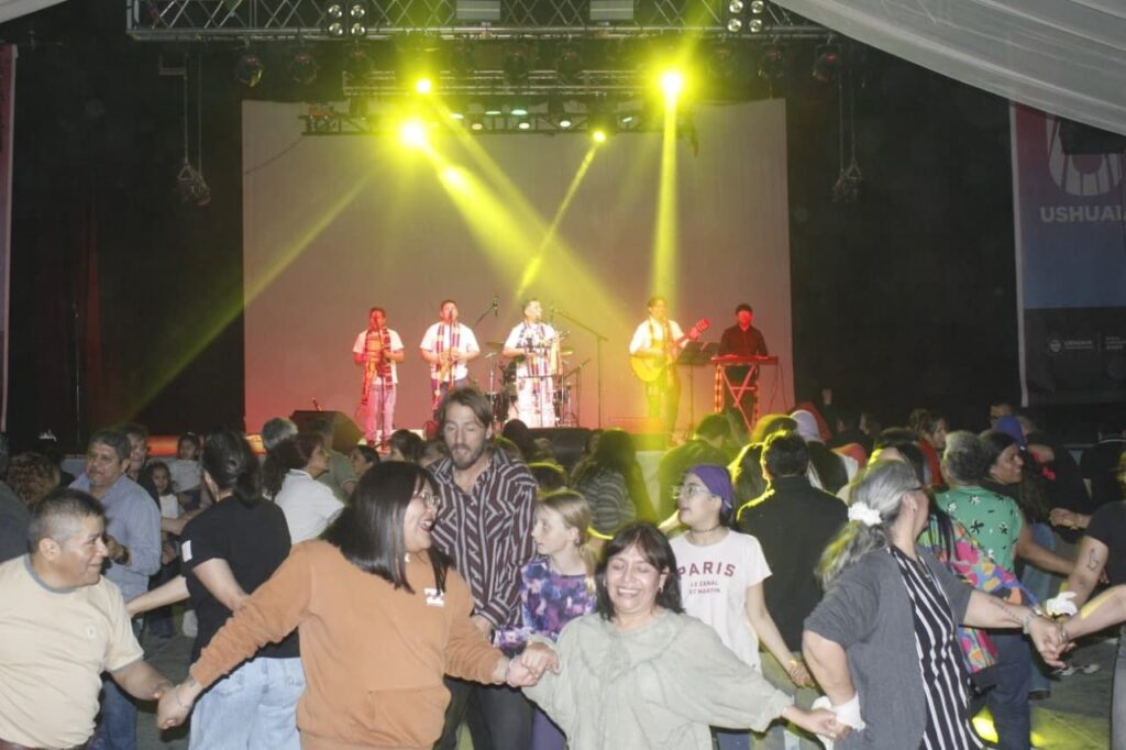 Gran participación en la “Peña Jujeña” de Ushuaia