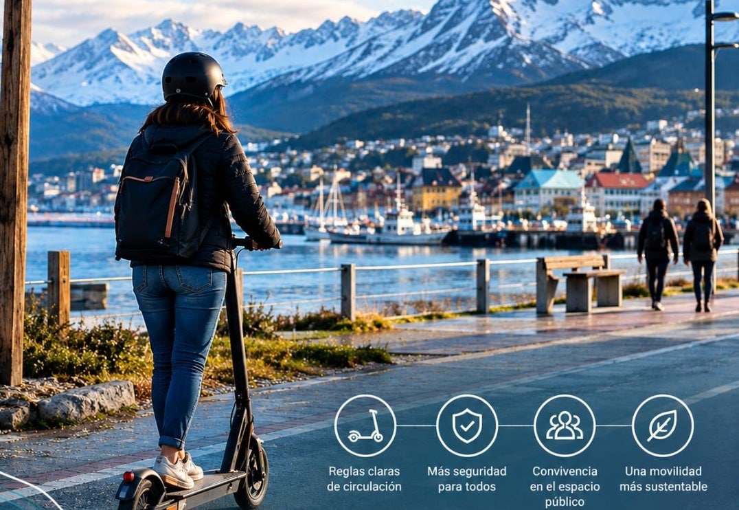 Proyecto para regular los vehículos de movilidad personal en Ushuaia