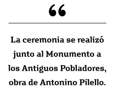 Homenaje a los pioneros y antiguos pobladores