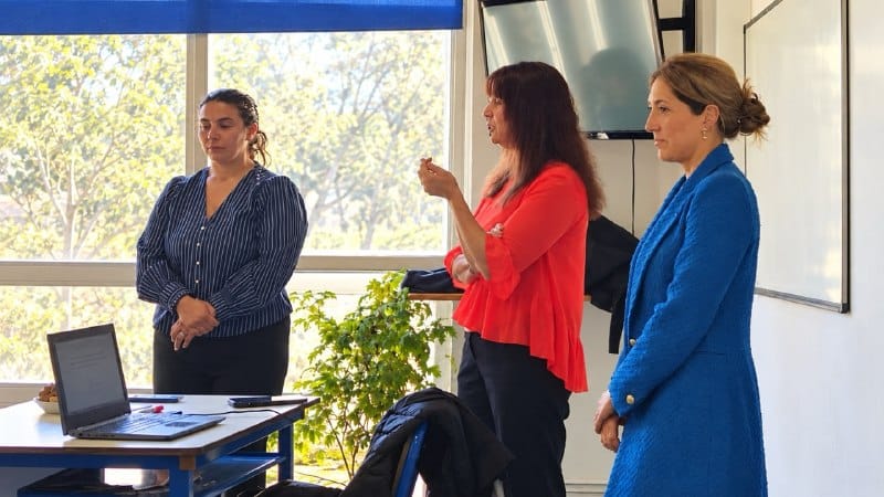 Ushuaia: estudiantes del colegio Julio Verne participaron de una charla sobre justicia y redes