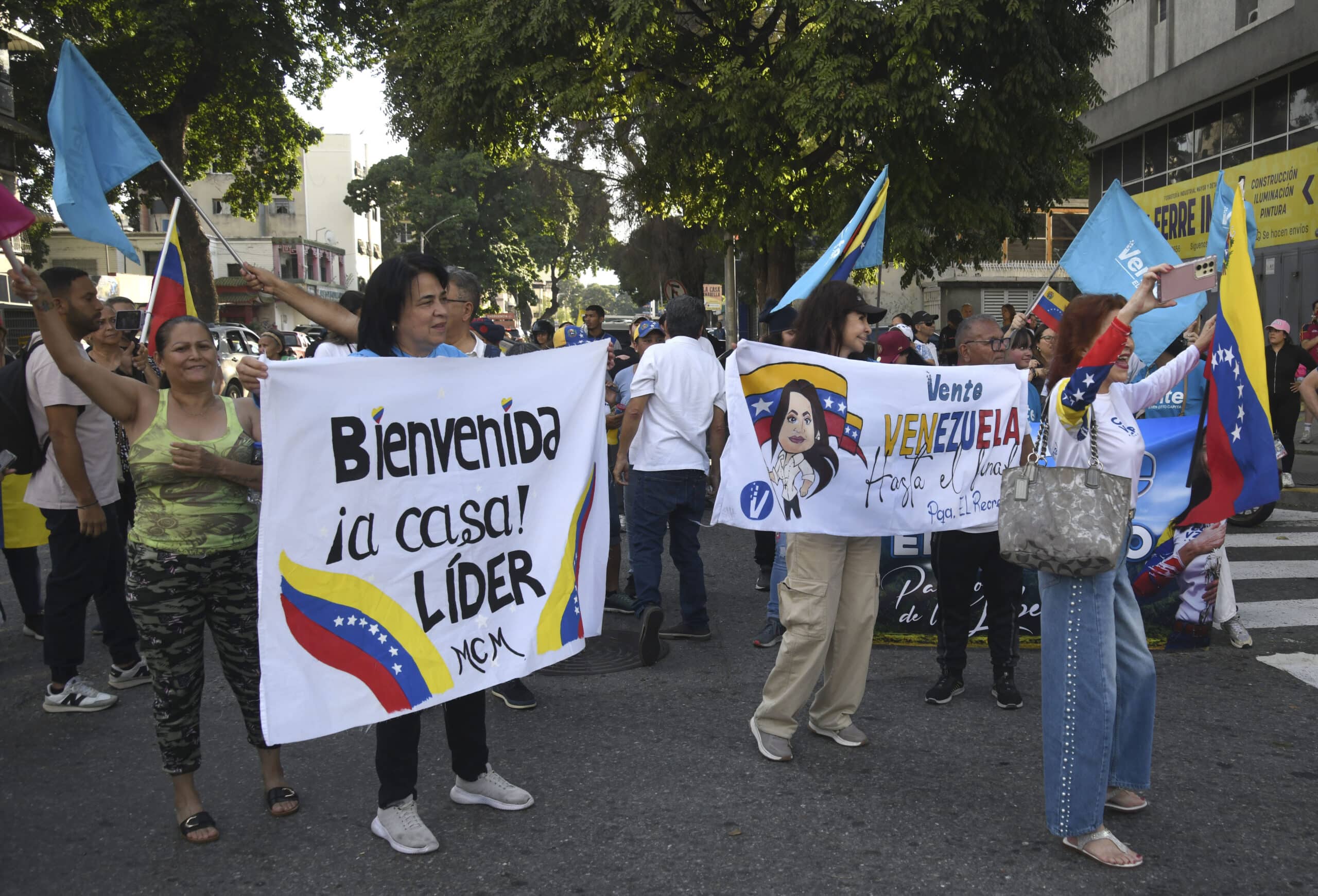 Venezuela: Delcy Rodríguez califica de “show” el regreso de Corina Machado