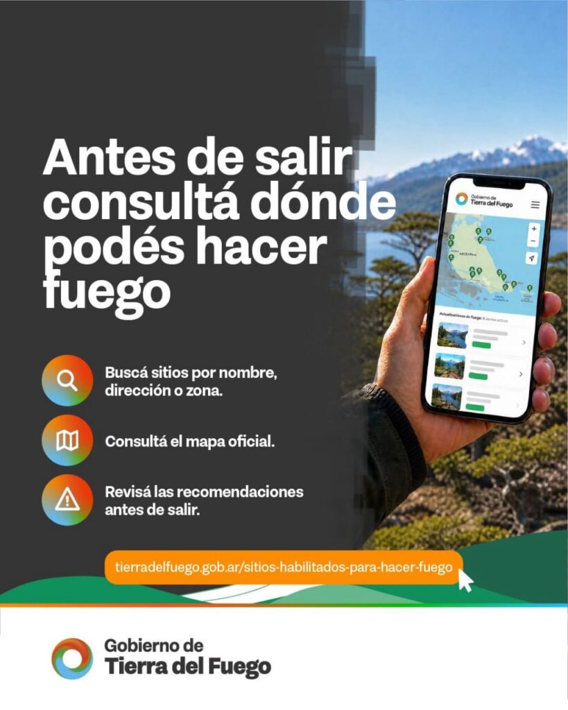 Plataforma de riesgo de incendios en Tierra del Fuego