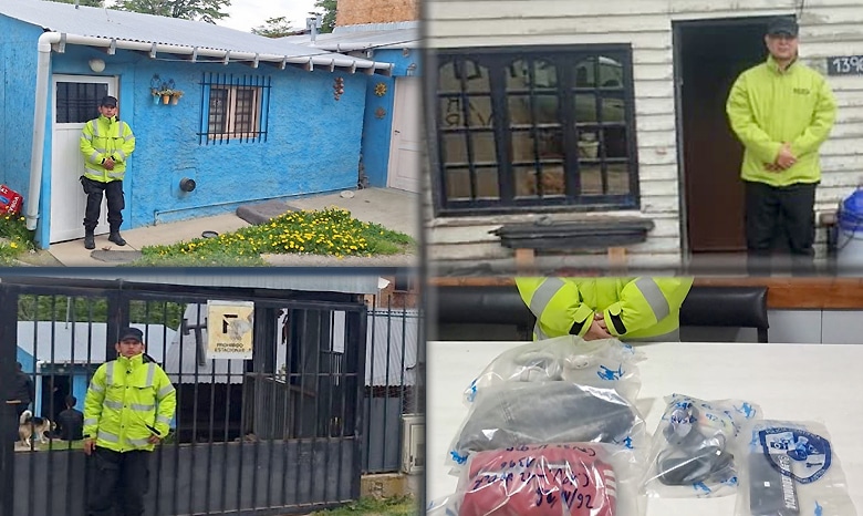 Ushuaia: positivo allanamiento por estafa con tarjeta de crédito