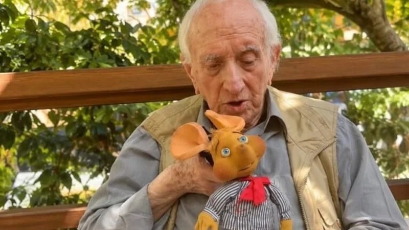 Murió Peppino Mazzullo, la histórica voz del Topo Gigio
