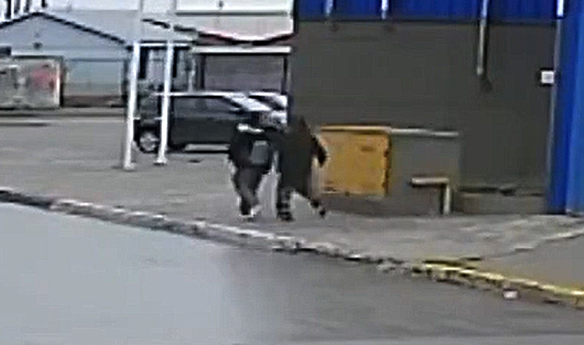 Delincuente tomó del cuello a una joven y le robó el celular