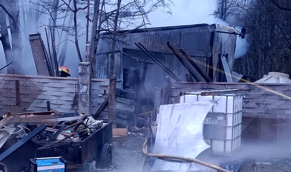 Ushuaia: Incendio en una vivienda de Camino del Valle