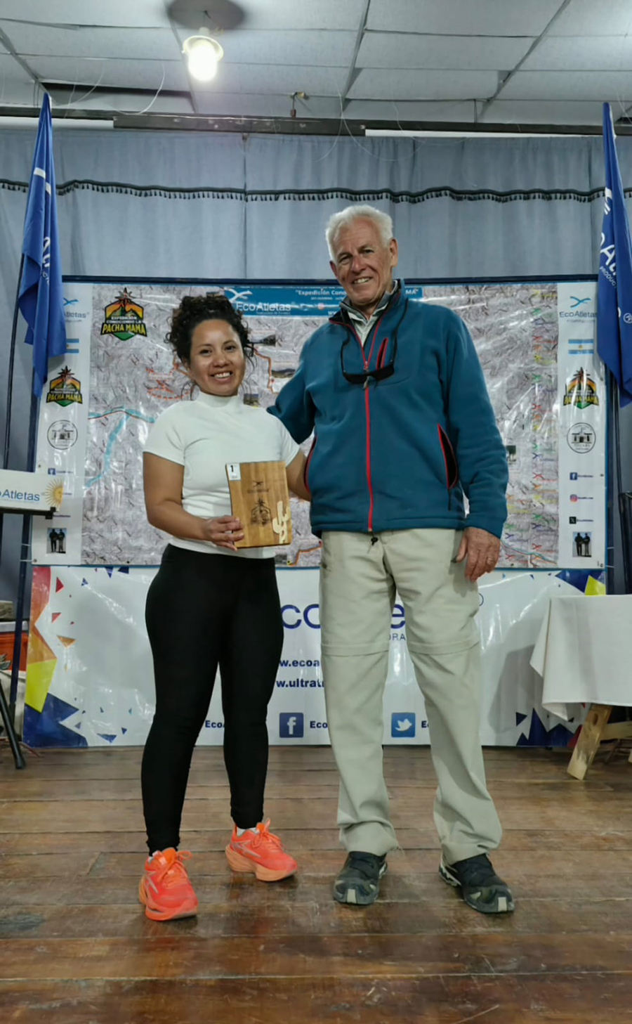 Fondistas fueguinos en competencia