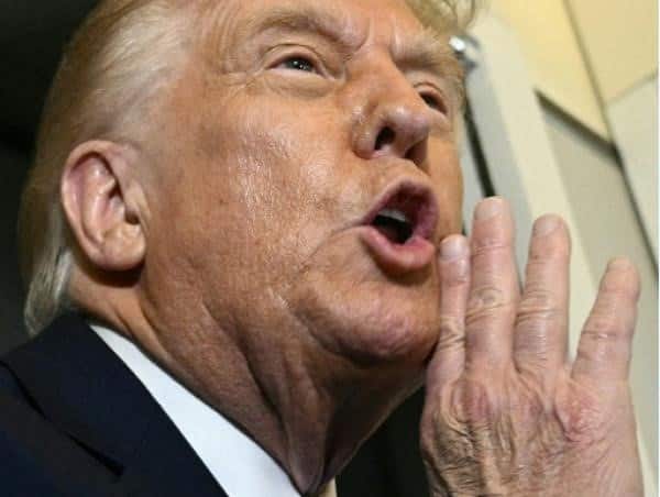 Trump canceló dos actos de campaña