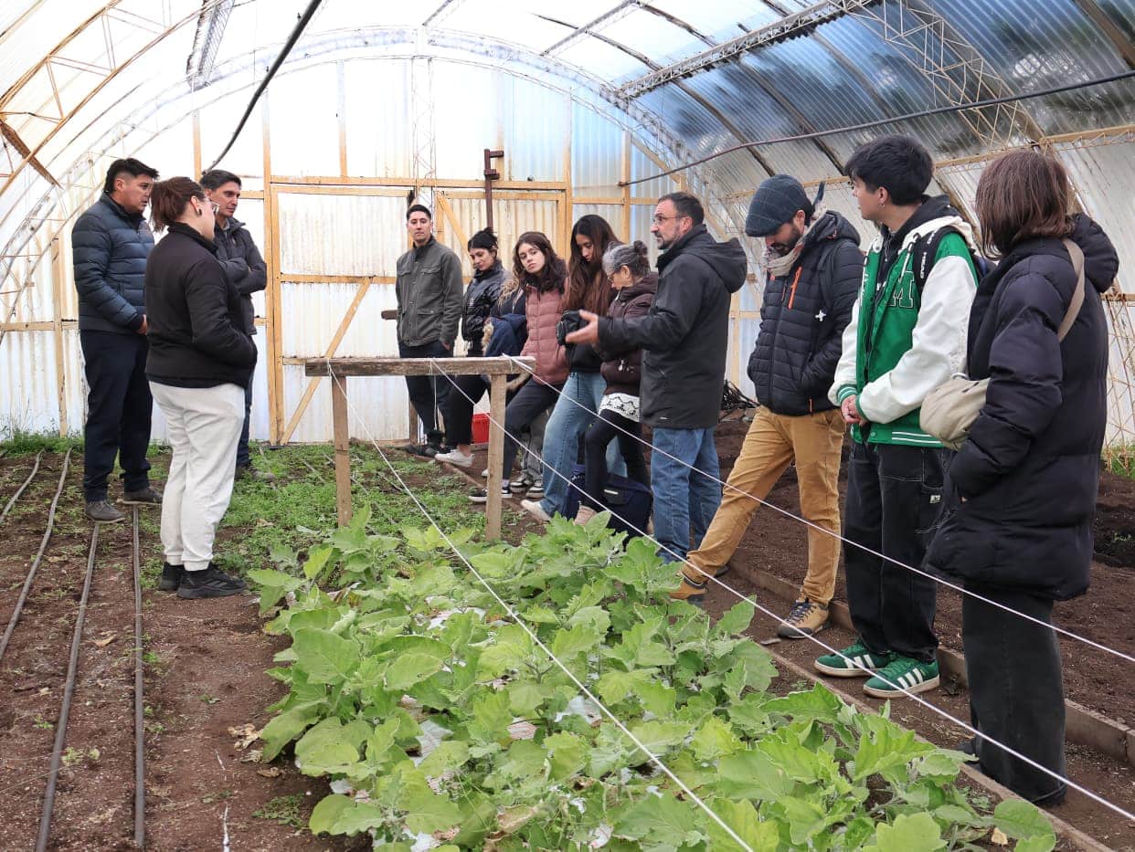 El Municipio y la UNTDF visitaron la Chacra Agroexperimental “Germán Asencio”