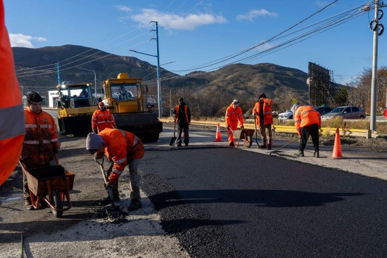 La Municipalidad completó la repavimentación de la avenida Héroes de Malvinas