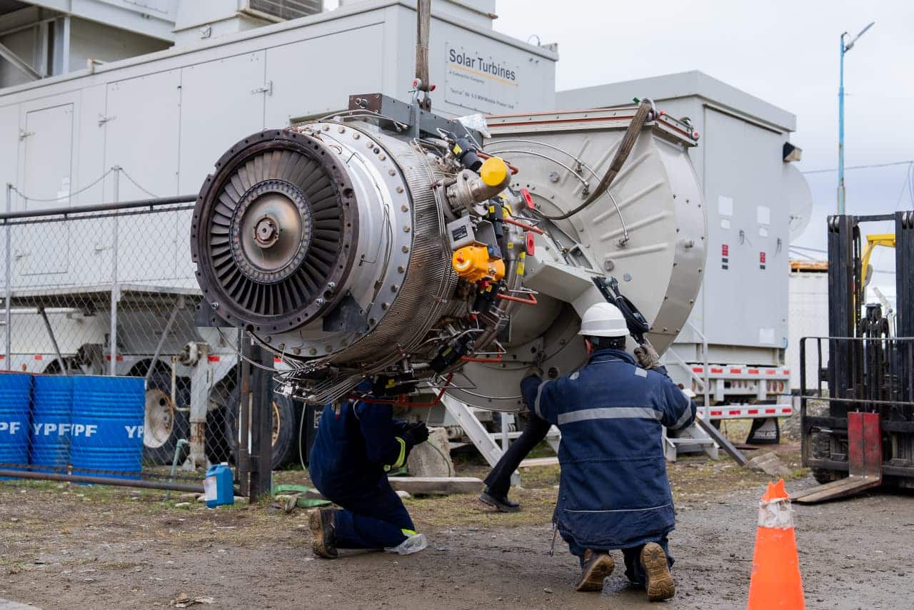 Mantenimiento integral de la turbina Taurus 60 en Ushuaia