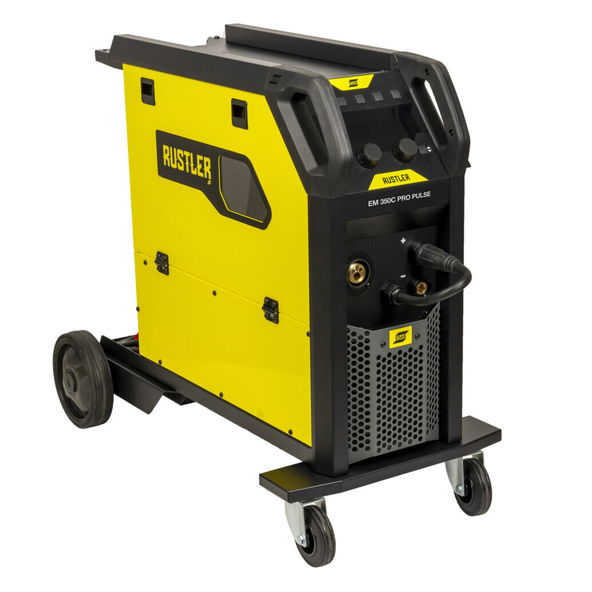 ESAB Rustler EM350 Pro Synergic PULSE Air Cooled Package cover image