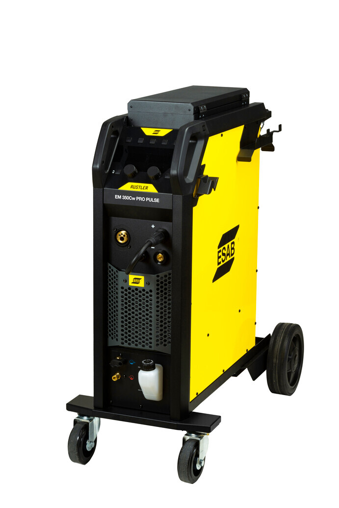 ESAB Rustler EM 350Cw Pro Pulse Synergic Water Cooled Package cover image
