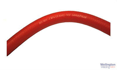 Goodyear Hose Fitted 10mm X 5m Acetylene 3/8 cover image
