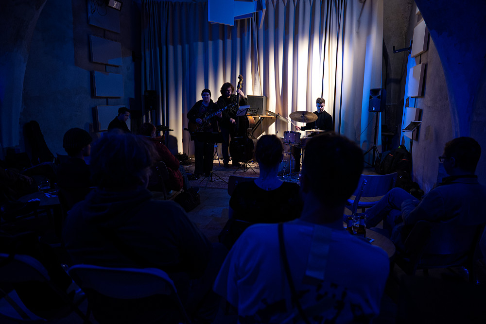 Young Artist Stage at Café Anežka, Prague 1