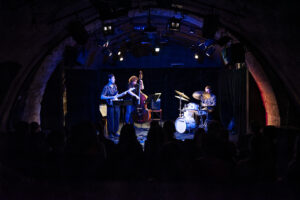 A compact, intimate studio theatre located in the historic vaulted basement of the Liechtenstein Palace on Malostranské náměstí in Prague
